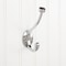 Elements 5-1/2" Polished Chrome Pilltop Double Prong Wall Mounted Hook YD60-550PC - alternate 1